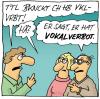 Cartoon: Vklvrrbt (small) by fussel tagged vokal,verbot
