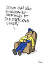 Cartoon: Von wegen... (small) by fussel tagged post,streik,poststreik,verdi,privatisierung,bulgarisierung,arbeit,arbeitskampf,outsourcing,shareholder,ausgliedern,austöchtern,delivery,gmbh,appel,postbote,briefträger,value,fussel,cartoons