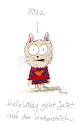 Cartoon: Was macht eigentlich...? (small) by fussel tagged hello,kitty,katze,strich,katzenstrich,star,fall,aufstieg,niedergang