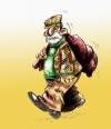 Cartoon: EL TRAPERO (small) by PEPE GONZALEZ tagged gente,people,man,hombre,spain,dibujo,ilustracion