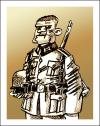 Cartoon: HERMANITO (small) by PEPE GONZALEZ tagged wwii,german,aleman,hassel,sven,germany,soldier