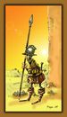 Cartoon: SANTA FE (small) by PEPE GONZALEZ tagged soldier,soldado,draw,dibujo,spain