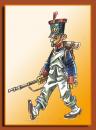 Cartoon: SOLDADO NAPOLEONICO (small) by PEPE GONZALEZ tagged soldier,soldado,war,guerra,napoleon,waterloo,draw,dibujo,corel