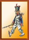 Cartoon: SOLDADO NAPOLEONICO (small) by PEPE GONZALEZ tagged soldier,soldado,war,guerra,napoleon,waterloo,draw,dibujo,corel
