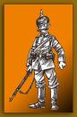 Cartoon: SOLDADO PRUSIANO S. XIX (small) by PEPE GONZALEZ tagged soldier,soldado,guerra,prusia,draw,dibujo