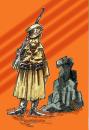 Cartoon: SOLDADO RUSO WWI (small) by PEPE GONZALEZ tagged rusian,wwi,guerra,soldier,soldado,uniformes,army