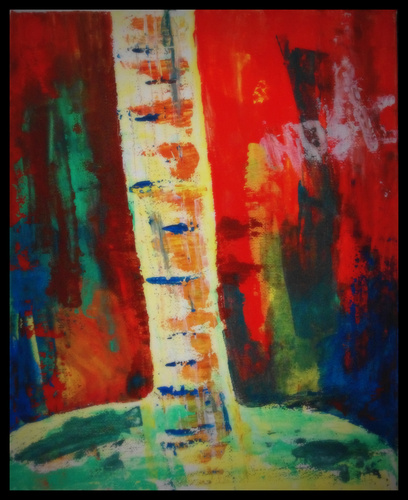 Cartoon: Music (medium) by Krinisty tagged music,painting,guitar,abstract,acrylic,krinisty,art,photography