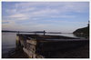 Cartoon: Dock of the Bay! (small) by Krinisty tagged nature,scenic,ocean,dock,water,boat,ramp,canada,cabot,trail,beautiful,sky,krinisty,art,photography