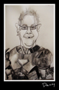 Cartoon: Elton The Iron Man John (small) by Krinisty tagged ironman elton john singer caricature famous krinisty drawing art music