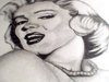 Cartoon: mm (small) by Krinisty tagged marilyn monroe