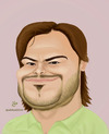 Cartoon: Jack Black (small) by abdullah tagged jack,black,hollywood,cinema