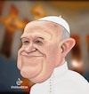 Cartoon: pope francis (small) by abdullah tagged catholic jesus humanity evolution theory portrait peace