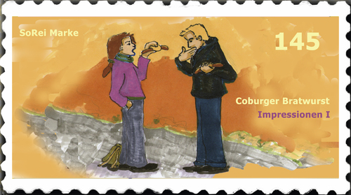 Briefmarke Coburg Briefmarke Coburg