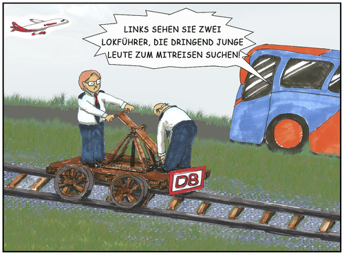 die Bahn ... die Bahn ...