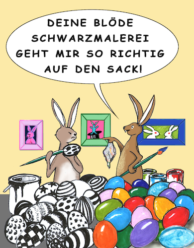 Schwarzmalerei Schwarzmalerei