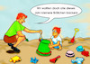 Cartoon: Einsparungen (small) by SoRei tagged sommer,sonne,strand,sandkuchen,sandburg,eimer,schaufel,rechen,sandspielzeug,garnitur,ausrüstung,umrüsten,förmchen,sparzwang,belehren,spaß,spielverderber,kleinere,brötchen,backen,vorbild,sein,kindererziehung,anleiten,anweisen,einweisen,vorleben,vater,kind,urlaub,sankasten,miniaturisierung,umsteigen,wechsel,sparmaßnahme,einschränkung,tiny,minimalismus,moralisieren