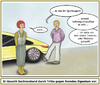 Cartoon: The Expert (small) by SoRei tagged diskreditieren,kfz,tritt,qualität,bewerten,beurteilen,auto,sportwagen,neid,missgunst,überheblich,frau,mann,klugscheißer,besserwisser,meinung