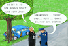 Cartoon: Überzeugungstäter (small) by SoRei tagged pfarrer,pastor,baum,unfall,autounfall,polizist,verkehrstpolizist,crash,aufnehmen,protokoll,trunkenheitsfahrt,unfallhergang,ausrede,ausflüchte,gott,lenkt,denkt,mensch,trinkt,pennt,fehler,vertuen,panne,promille,bak,unfallursache,lüge,interpretation,spielraum,kausalität,religion,glaube,kultur,wille,wege,unergründlich,predigt,predigen,verhören,befragen,bibel,zitat,straße,land,landschaft,verkehr,sachverhalt,indiz,aktenlage,stand,beweis