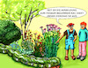 Cartoon: Ziergras (small) by SoRei tagged ziergras,flechten,friseur,frisur,handwerk,leidenschaft,hobby,garten,pflanzen,haare,gärtnern,jäten,ondulieren,locken,glätten