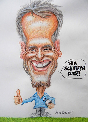 Cartoon: Christian Streich (medium) by Bert Kohl tagged sc,trainer