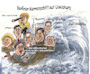 Cartoon: Berliner Narrenschiff (small) by Bert Kohl tagged berliner,narren