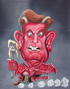 Cartoon: Erwin Teufel (small) by Bert Kohl tagged teufel
