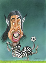 Cartoon: khedira (small) by Bert Kohl tagged kopfballstark,spielmacher