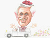 Cartoon: Papst Benedikt (small) by Bert Kohl tagged papst