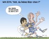 Cartoon: WM mit Biss (small) by Bert Kohl tagged bissfest