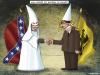 Cartoon: KKK in Belgium (small) by Vanmol tagged belgium,kkk