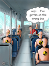 Dummies in a bus