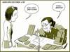 Cartoon: Webcomiczeichner Live (small) by Jaehling tagged webcomic,comic,messen,zeichner,comiczeichner