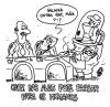 Cartoon: chicken again? (small) by toonman tagged h5n1,chicken,flu