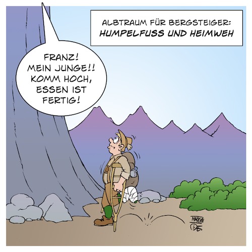 Albtraum für Bergsteiger