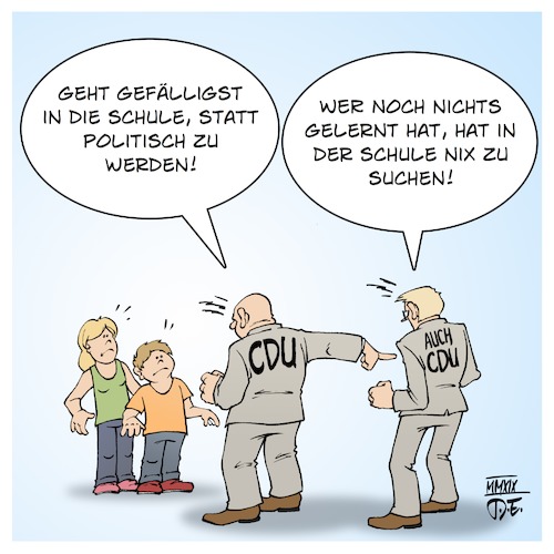 CDU bei Schule ambivalent CDU bei Schule ambivalent