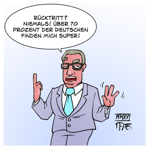 Cartoon: De Maiziere 70 Prozent (medium) by Timo Essner tagged innenminister,thomas,de,maiziere,einwanderung,statistik,zahlen,70prozent,rücktrittsforderung,cartoon,timo,essner,innenminister,thomas,de,maiziere,einwanderung,statistik,zahlen,70prozent,rücktrittsforderung,cartoon,timo,essner