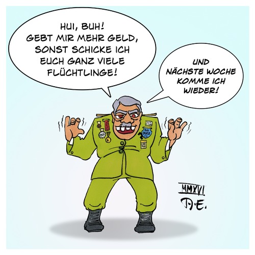 Erdogan das EU-Gespenst Erdogan das EU-Gespenst