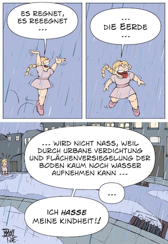 Es regnet es regnet Es regnet es regnet