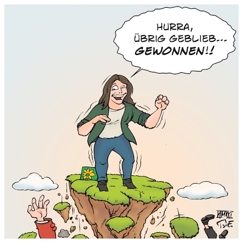 Grüner Abwärtsvergleich Grüner Abwärtsvergleich