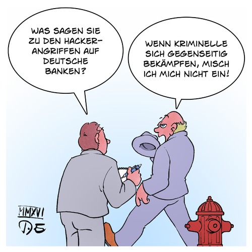 Hackerangriffe auf deutsche Bank Hackerangriffe auf deutsche Bank