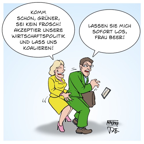 Cartoon: Jamaikanische Lockerungsübungen (medium) by Timo Essner tagged rhythmus,pendelbewegungen,jamaikanische,lockerungsübungen,jamaika,koalition,verhandlungen,berlin,sondierungsgespräche,fdp,nicola,beer,grüne,michael,kellner,cartoon,timo,essner,rhythmus,pendelbewegungen,jamaikanische,lockerungsübungen,jamaika,koalition,verhandlungen,berlin,sondierungsgespräche,fdp,nicola,beer,grüne,michael,kellner,cartoon,timo,essner