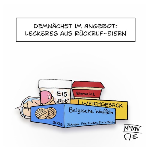 Leckeres aus Rückruf-Eiern Leckeres aus Rückruf-Eiern