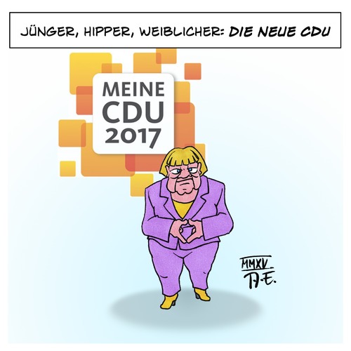 Cartoon: Meine CDU 2017 (medium) by Timo Essner tagged integration,migranten,media,social,partei,mitte,kampagne,image,bundestagswahl,btw2017,deutschland,meinecdu2017,merkel,angela,cdu,cdu,angela,merkel,meinecdu2017,deutschland,btw2017,bundestagswahl,image,kampagne,mitte,partei,social,media,migranten,integration