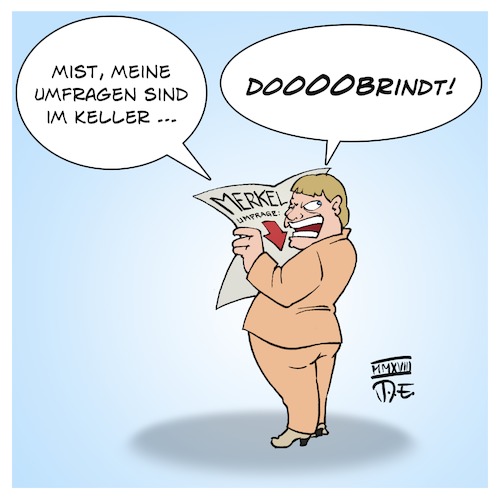 Cartoon: Merkel Umfrage Dobrindt (medium) by Timo Essner tagged angela,merkel,umfragen,prognose,beliebtheit,werte,bevölkerung,cdu,csu,horst,seehofer,alexander,dobrindt,nebelkerzen,medien,öffentlichkeit,cartoon,timo,essner,angela,merkel,umfragen,prognose,beliebtheit,werte,bevölkerung,cdu,csu,horst,seehofer,alexander,dobrindt,nebelkerzen,medien,öffentlichkeit,cartoon,timo,essner