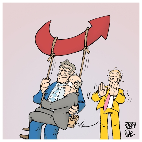 Mit rechts viel Schwung Mit rechts viel Schwung