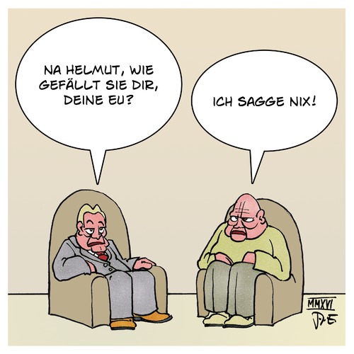 Orban besucht Kohl Orban besucht Kohl