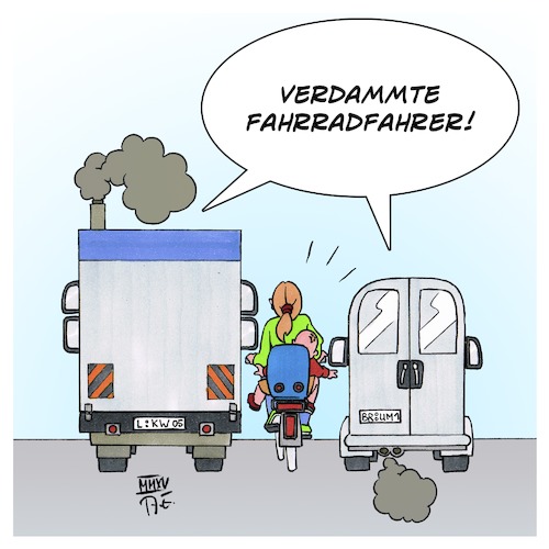 Cartoon: Radfahrer Verkehrswende (medium) by Timo Essner tagged fahrradfahrer,stadtverkehr,verkehrskonzept,radfahrer,fahrräder,innenstadt,fahrradspur,großstädte,autos,verkehr,autofahrer,cartoon,timo,essner,fahrradfahrer,stadtverkehr,verkehrskonzept,radfahrer,fahrräder,innenstadt,fahrradspur,großstädte,autos,verkehr,autofahrer,cartoon,timo,essner