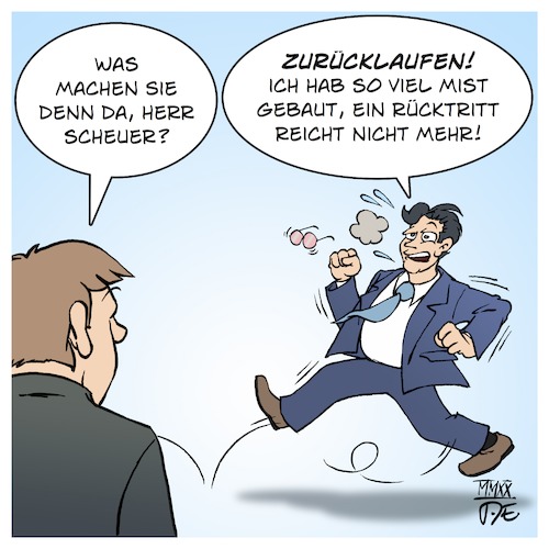 Scheuers Rücktritt Scheuers Rücktritt