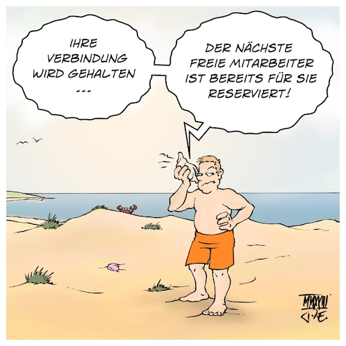 Servicewüste Strand Servicewüste Strand