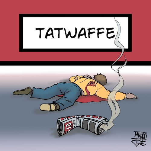 Cartoon: Tatwaffe (medium) by Timo Essner tagged medien,macht,verantwortung,bild,boulevard,hetze,haltdiefressespringerpresse,haltdiefressebild,hetzblatt,anstiftung,anstachelung,aufwiegelung,spaltung,unfrieden,mord,misinformation,desinformation,lügen,presse,presserat,persönlichkeitsrechte,datenschutz,bildrechte,nutzungsrechte,social,media,soziale,netzwerke,cartoon,timo,essner,medien,macht,verantwortung,bild,boulevard,hetze,haltdiefressespringerpresse,haltdiefressebild,hetzblatt,anstiftung,anstachelung,aufwiegelung,spaltung,unfrieden,mord,misinformation,desinformation,lügen,presse,presserat,persönlichkeitsrechte,datenschutz,bildrechte,nutzungsrechte,social,media,soziale,netzwerke,cartoon,timo,essner